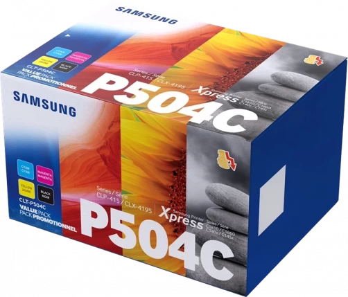 Original Samsung CLT-P504C Toner Schwarz Cyan Magenta Gelb Multipack
