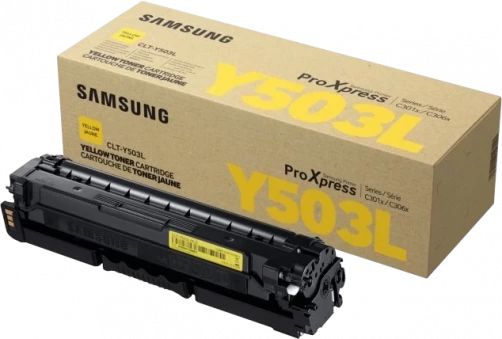Original Samsung CLT-Y503L / SU491A Toner Gelb bis zu 5000 Seiten