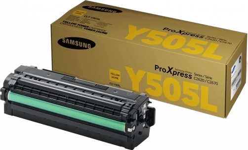 Original Samsung CLT-Y505L / SU512A Toner Gelb bis zu 3500 Seiten