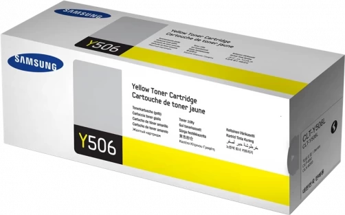 Original Samsung CLT-Y506L / SU515A Toner Gelb bis zu 3500 Seiten