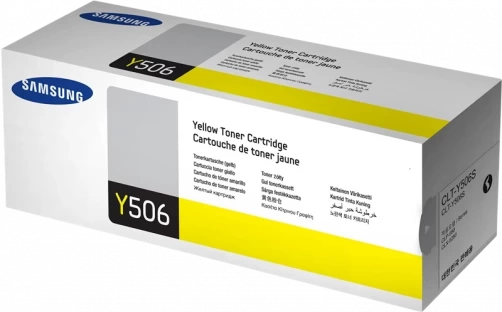 Original Samsung CLT-Y506L / SU515A Toner Gelb bis zu 3500 Seiten