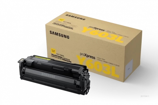 Original Samsung CLT-Y603L / SU557A Toner Gelb bis zu 10000 Seiten