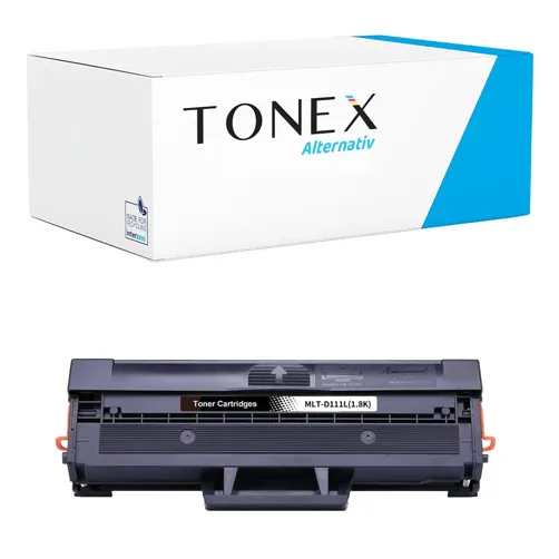 TONEX alternativ für Samsung MLT-D111LBK / MLT-D111LBK Toner Schwarz bis zu 1800 Seiten
