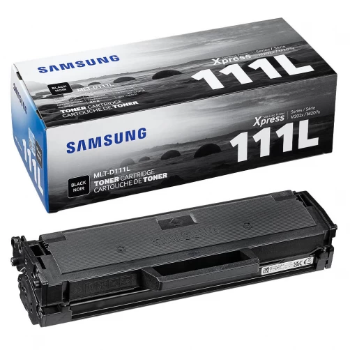 Samsung Original MLT-D111L / SU799A Tonerkartusche Schwarz bis zu 1800 Seiten