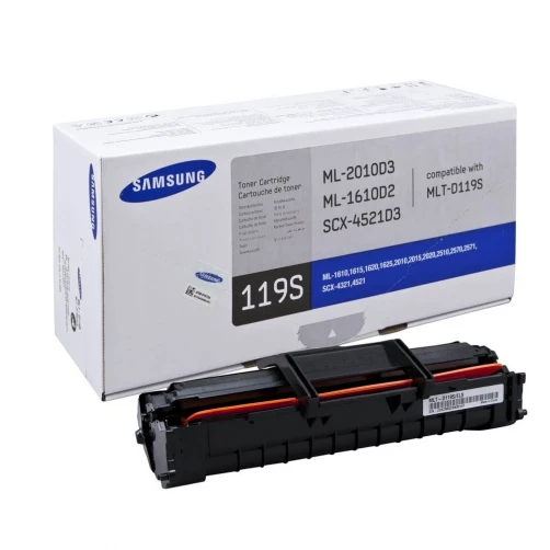 Samsung Original MLT-D119S / ML-1610 Tonerkartusche Schwarz bis zu 2000 Seiten