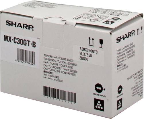 Sharp Original MX-C30GTB Tonerkartusche bis zu 6000 Seiten