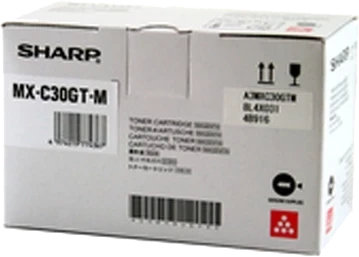 Original Sharp MX-C30GTM Toner Magenta bis zu 6000 Seiten