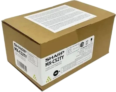 Original Sharp MX-C52TY Toner Gelb bis zu 14200 Seiten