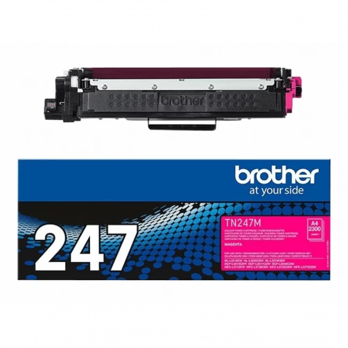 Brother Original TN-247M Tonerkartusche Magenta bis zu 2300 Seiten