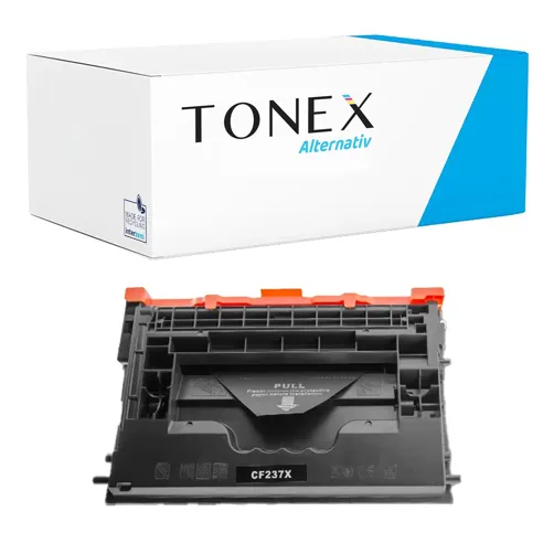 TONEREXPERT Premium Kompatibel für HP 37X / CF237X Tonerkartusche Schwarz bis zu 25000 Seiten