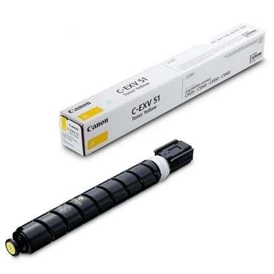 Original Canon C-EXV51Y / 0484C002 Toner Gelb bis zu 60000 Seiten