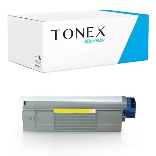 TONEX alternativ für OKI - / 43381905 Toner Gelb bis zu 2000 Seiten