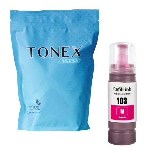 TONEX alternativ für Epson 103M / C13T00S34A10 Tintenflasche Magenta 65ml