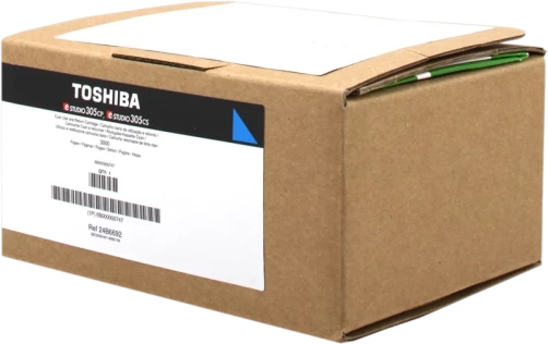 Original Toshiba T-FC305PC-R / 6B000000747 Toner Cyan bis zu 3000 Seiten