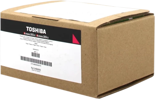 Original Toshiba T-FC305PM-R / 6B000000751 Toner Magenta bis zu 3000 Seiten