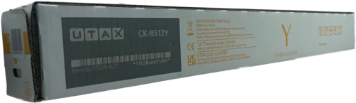Utax Original CK-8512Y / 1T02RLAUT1 Tonerkartusche bis zu 15000 Seiten