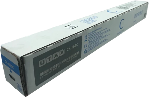 Original Utax 1T02XDCUT0 / CK-8531c Toner Cyan bis zu 20000 Seiten