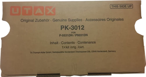 Original Utax 1T02T60UT0 / PK-3012 Toner Schwarz bis zu 25000 Seiten