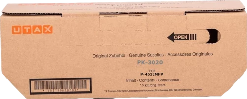 Original Utax 1T0C0Y0UT0 / PK-3020 Toner Schwarz bis zu 12500 Seiten