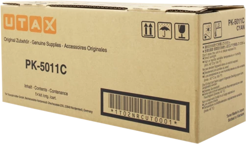 Utax Original PK-5011C / 1T02NRCUT0 Tonerkartusche bis zu 5000 Seiten