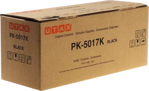 Utax Original PK-5017K / 1T02TV0UT0 Tonerkartusche Schwarz bis zu 8000 Seiten