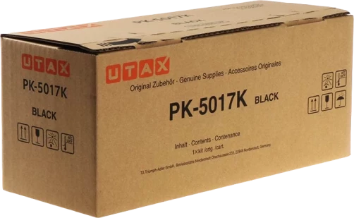 Original Utax PK-5017K / 1T02TV0UT0 Toner Schwarz bis zu 8000 Seiten