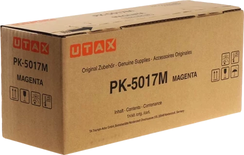 Utax Original PK-5017M / 1T02TVBUT0 Tonerkartusche Magenta bis zu 6000 Seiten