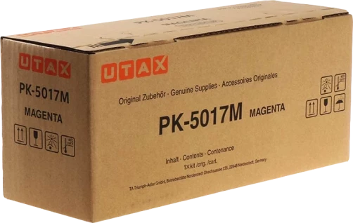 Original Utax PK-5017M / 1T02TVBUT0 Toner Magenta bis zu 6000 Seiten