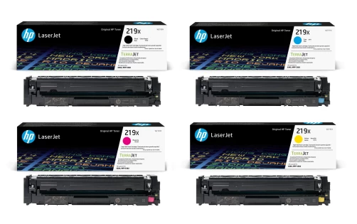 Original HP 219X MCVP / 219X Tinte Schwarz Cyan Magenta Gelb bis zu 10700 Seiten