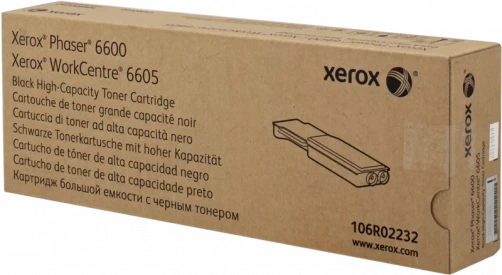 Original Xerox 106R02232 Toner Schwarz bis zu 8000 Seiten