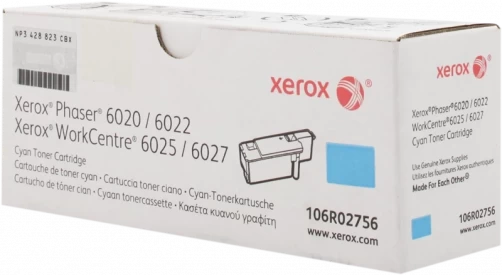 Xerox Original 106R02756 Tonerkartusche Cyan bis zu 1000 Seiten