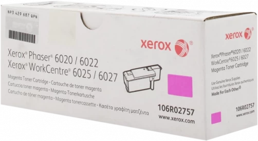 Original Xerox 106R02757 Toner Magenta bis zu 1000 Seiten