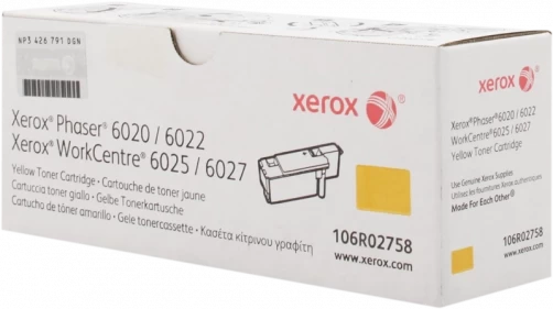 Xerox Original 106R02758 Tonerkartusche Gelb bis zu 1000 Seiten