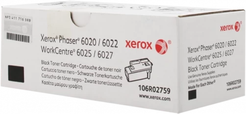Original Xerox 106R02759 Toner Schwarz bis zu 2000 Seiten