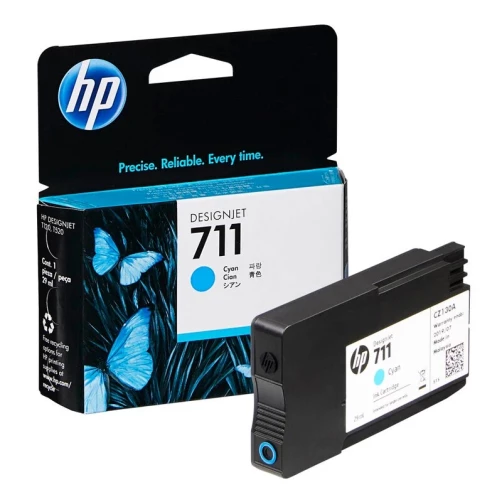 Original HP 711 / CZ130A Tinte Cyan bis zu 1000 Seiten 29ml