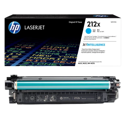 Original HP 212X / W2121X Toner Cyan bis zu 10000 Seiten