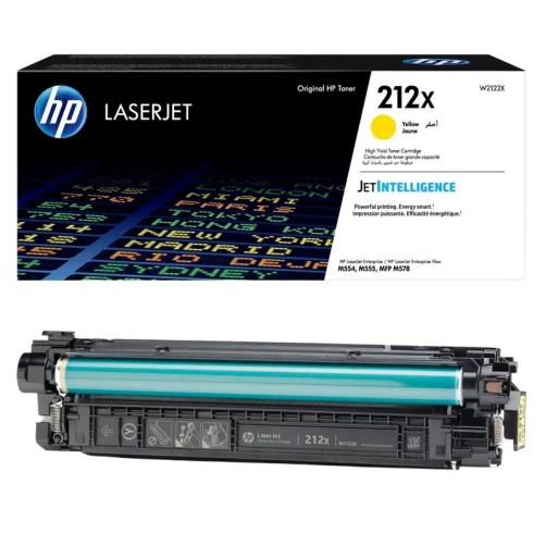 Original HP 212X / W2122X Toner Gelb bis zu 10000 Seiten