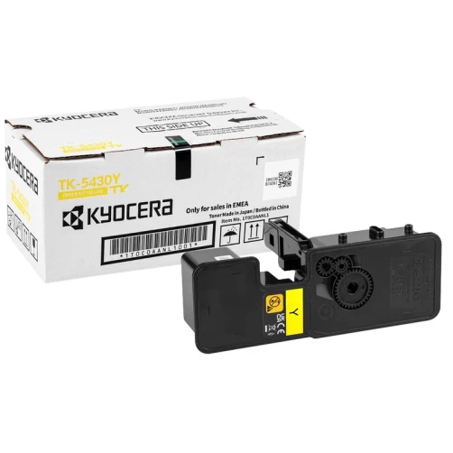 Original Kyocera 1T0C0AANL1 / TK-5430Y Toner Gelb bis zu 1250 Seiten