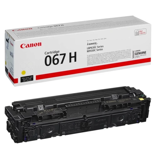 Original Canon 067 hy / 5103C002 Toner Gelb bis zu 2350 Seiten