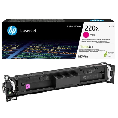 Original HP W2203X / 220X Toner Magenta bis zu 5500 Seiten