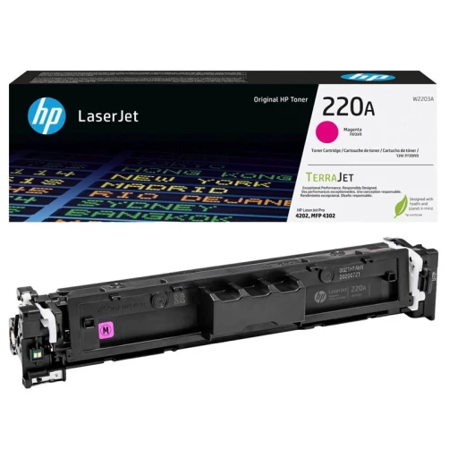 Original HP W2203A / 220A Toner Magenta bis zu 1800 Seiten