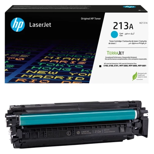 Original HP W2131A / 213A Toner Cyan bis zu 3000 Seiten