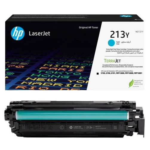 Original HP W2131Y / 213Y Toner Cyan bis zu 12000 Seiten