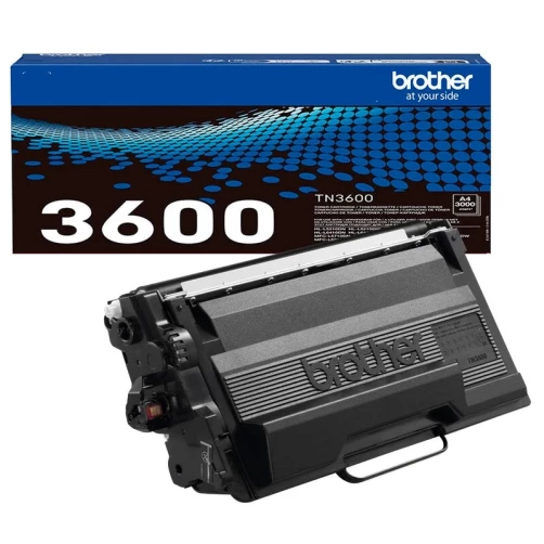 Original Brother TN-3600 / 3600 Toner Schwarz bis zu 3000 Seiten