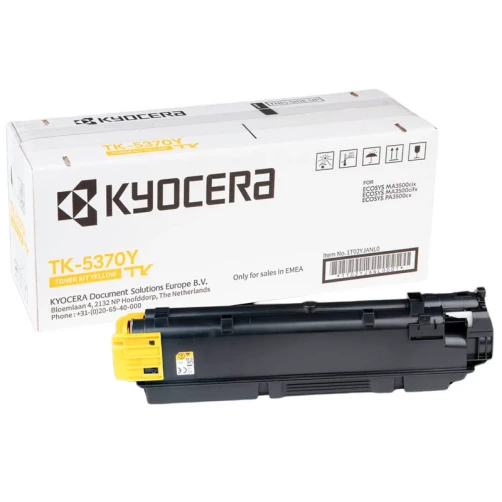 Original Kyocera TK-5370Y / 1T02YJANL0 Toner Gelb bis zu 5000 Seiten