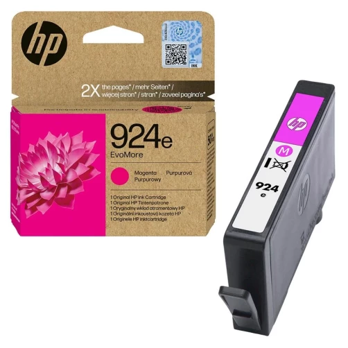 Original HP 924e / 4K0U8NE Tinte Magenta bis zu 800 Seiten