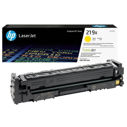 Original HP 219X / W2192X Toner Gelb bis zu 2500 Seiten