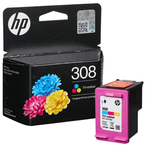 Original HP 7FP20UE / 308 mehrere Farben Tinte bis zu 120 Seiten