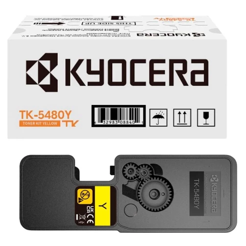Original Kyocera 1T0C22ANL0 / TK-5480Y Toner Gelb bis zu 1250 Seiten