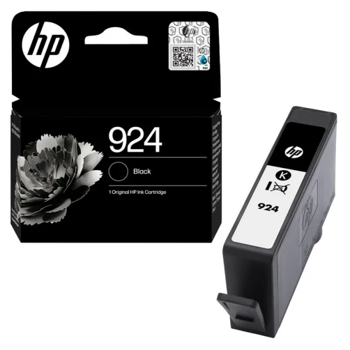 Original HP 924 / 4K0U6NE Tinte Schwarz bis zu 500 Seiten